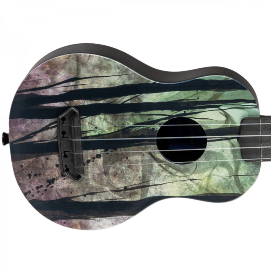 Flight UTS-40 DEEP FOREST Ultra Travel Series Soprano Ukulele with Bag